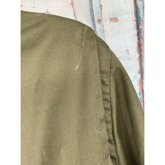 10X Shooters Jacket Size 44 Olive Green Fatigue Marksman Shooting Jacket - Picture 8 of 14
